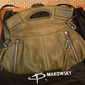B Makowsky All Leather Purse